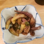 大衆酒場 晩杯屋 - 茗荷唐辛子