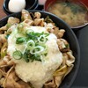 伝説のすた丼屋 - とろすた丼（みそ汁付）¥830