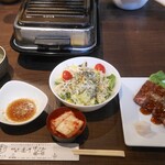 肉の醍醐 - ハラミ定食