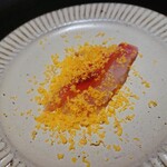 弐ノ蔵 - イサキのからすみかけ