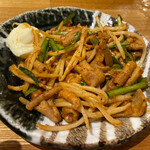Tsuriyado Sakaba Madume - ホルモン味噌炒め（649円）