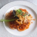 キャトルエピス - メインの魚（黒鯛）