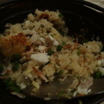 ぼうの - 真鯛も解してお焦げも混ぜていただく