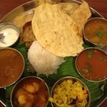 アーンドラ・キッチン - ノンベジミールス（’ホリデイランチ）