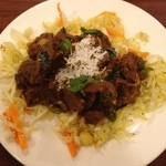 アーンドラ・キッチン - マトンヴェプドゥ