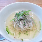 じん市 - ヒラメの沢煮風碗