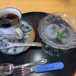 松井商店 - 葛まんじゅう　コーヒーセット