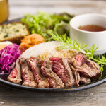 C. US beef sirloin Steak plate