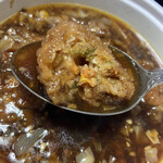 インディヤム - 団子の中はこんな感じ