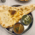 TANDOOR - Cセット
                        ほうれん草チキン、キノコとじゃがいものカレー