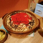 和心 かぎり - イクラと鮭の土鍋炊き込みご飯