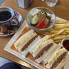 CAFE MOGMOF - ハムカツ&タマゴ＋サラポテセット