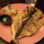 うみからそらへ - カンパチの塩焼き