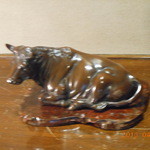 料亭 冨茂登 - 部屋の由来　臥牛ですね　函館山の別号からでしょう