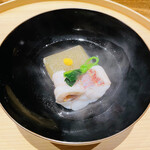 温石 - お椀: イトヨリ鯛と冬瓜