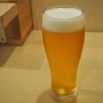 Sushi Tempura Itadaki - 生ビール