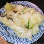 とんかつ とん吉 - 香の物