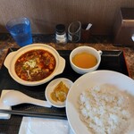 天府之國 - 麻婆豆腐セット(四川大辛)