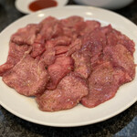 焼肉レストラン　トマトハウス - タン塩3人前