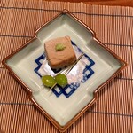 きく家 - 焼き胡麻豆腐と銀杏