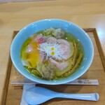 らぁ麺 飯田商店 - 『わんたん入り しおらぁ麺』