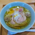 らぁ麺 飯田商店 - 『わんたん入り しおらぁ麺』