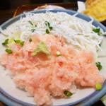 鎌倉 美水 - ランチ：しらすネギトロご飯