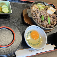 荒井屋 万國橋店 - 牛鍋定食　1450円