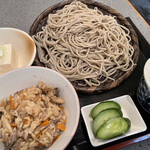 うさぎ庵 - 炊き込みご飯のセット　¥960