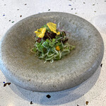 eos - ムール貝、胡瓜、島原素麺