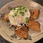 小さな居酒屋 濵 - ポーチドエッグ