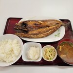 四日市ヒモノ食堂 - サバ定食　1000円