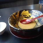 ハルピン 味噌らーめん 雷蔵 茅野本店 - ライスと共に完食！