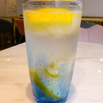 Cafe and Snack HARMONIA - 瀬戸内レモンソーダinステンドグラス