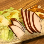 鶏料理 らんぷ - 鶏スモークとスモークチーズ