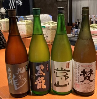 Ginza Hakobune - 福井の日本酒一例