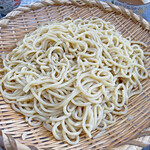 つけ麺目黒屋 - 麺は丸断面の太麺ストレート