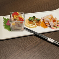 中国料理 吉珍樓 ルーセントタワー店 - おまかせ前菜三種盛り合せ