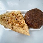 定義とうふ店 - 私のお気に入り♪  三角揚げと味噌おにぎり