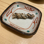 Kenzan - 秋刀魚の切り落とし部分の焼き