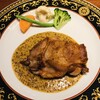 BONMARCHE - 料理写真:地鶏のパリパリ焼き 粒マスタードソース