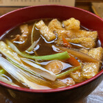 五十里うどん　麺味座 - 鶏南蛮汁