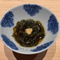 枯淡 - もずくの生姜添え