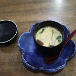 まめ猫 - 茶碗蒸し