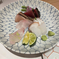 同心町 和食 瑞 - お刺身盛り合わせにしてもらいました✨