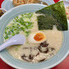 九州ラーメン 元吉田 - 「Aセット ラーメン(白とんこつ)・半チャーハンセット」@980   麺は「硬め」でお願いしました。