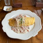 ビストロ方南町 coo - クリームオムライス 1000円(税込)