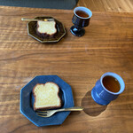 こぞら荘 森の宿 - ウェルカムドリンクとデザート、お世話になります(^_^;)