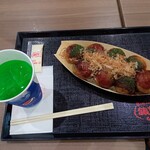 銀だこ - ぜったいうまい‼ たこ焼，メロンソーダ