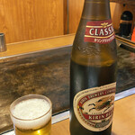 双月 - ビールはキリンの大瓶